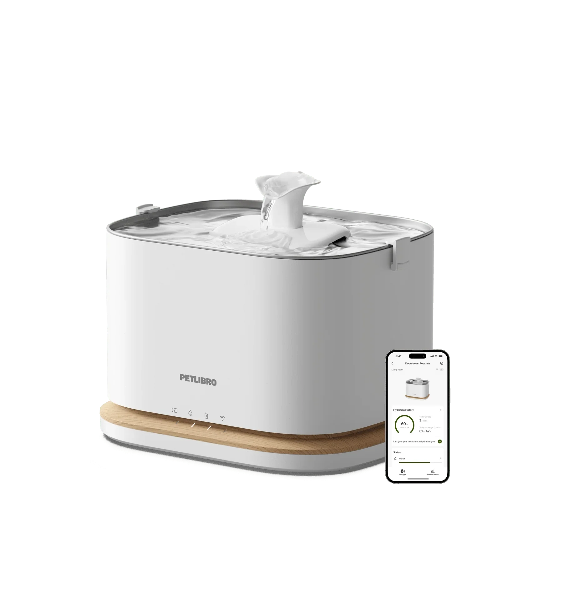 Dockstream 2 Smart Cordless Fountain